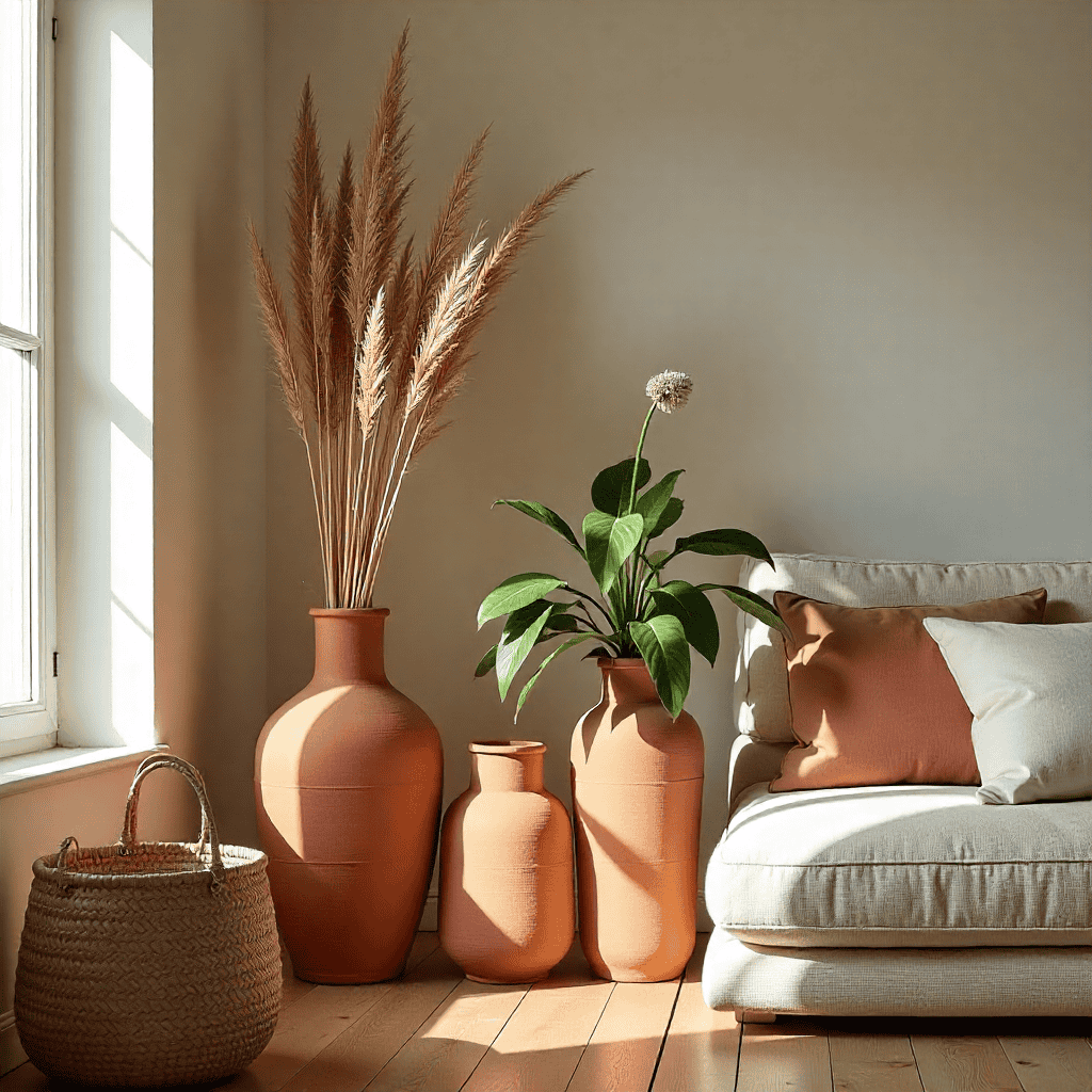 Ceramic vessel with organic form